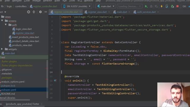Login And Register in Flutter with Laravel Restfull API Using GetX смотреть онлайн