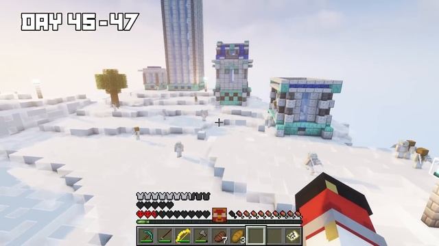 I Survived 100 DAYS as a DEMON in HARDCORE Minecraft! смотреть онлайн