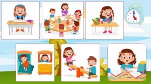 16 Дни недели. Части суток