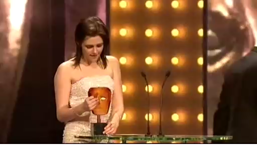 Вручение премии Bafta-2010 Кристен Стюарт, Роберт Паттинсон в зале