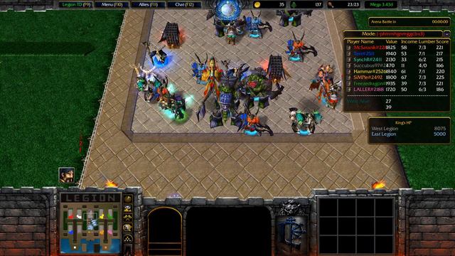 Warcraft III: TFT - (CUSTOM) 567 - Legion TD - Goblin Alchemist Start