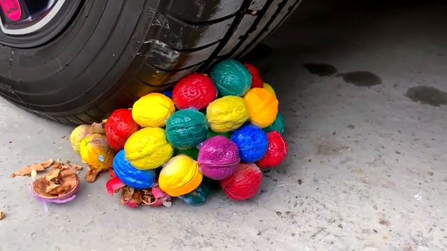 Раздавливание хрустящих вещей. Кока-кола, Спрайт, Фанта, Миринда под колесом машины. #АСМР #ХрусТим смотреть онлайн