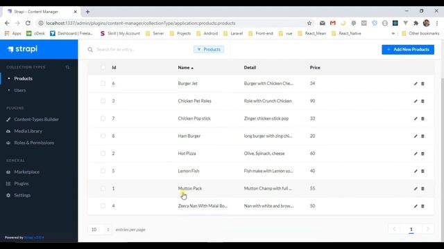 Strapi CMS RESTFUL API | Get Data From API with Postman | Build Meal Shop with Strapi headless API смотреть онлайн