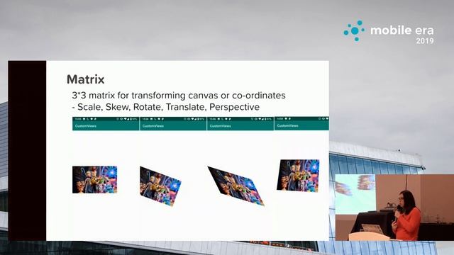 Rebecca Franks Tips for Building Custom Views on Android with Canvas APIs at Mobile Era смотреть онлайн
