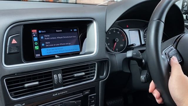 Wireless Apple CarPlay Install To Audi Q5 2015