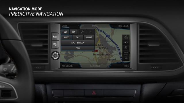 Navigation Tutorial: Infotainment System  SEAT LEON 2018 | SEAT