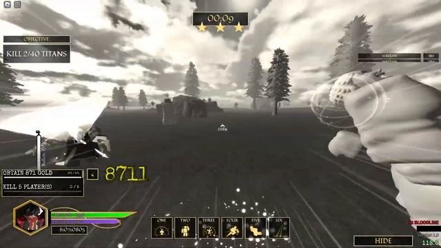 (Roblox) Attack On Titan: Evolution: Solo Abnormal Mission with APG смотреть онлайн