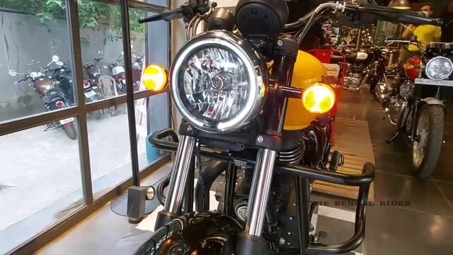 Royal Enfield Meteor Fireball Yellow Colour! Most Affordable Model Detailed Review смотреть онлайн