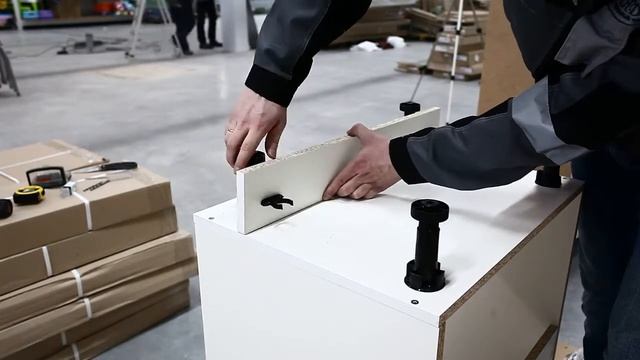 Сборка - кухня МАРИЯ - модуль шнд-600 - интернет-магазин - Сундук-мебель