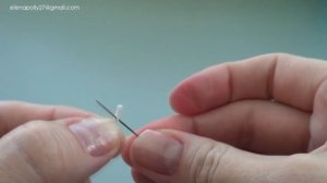 МК: Как нанизать бусину на вощёный шнур?