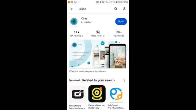 wifi camera එකක් ICsee app එකෙන් smart phone එකකින් බලමු... смотреть онлайн