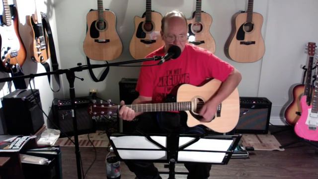 Blowing in the Wind Cover on the new Fender CC-60sce смотреть онлайн
