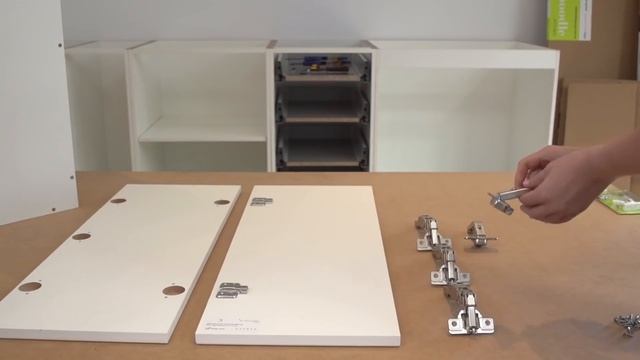 Corner wall cabinet assembly | kaboodle kitchen смотреть онлайн