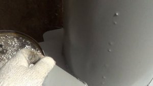 Моя самодельная дробилка пенопласта в работе. Ролик -1