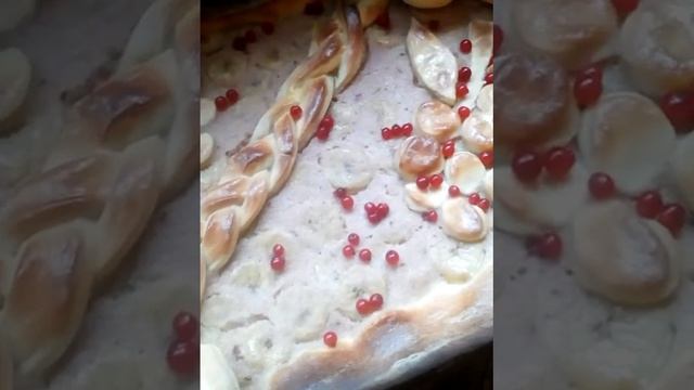 Мой банановый пирог на ужин ! Очень вкусно !!!!