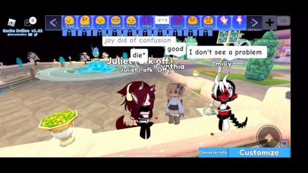 Me and my friends play Gacha online ? | Roblox | Gacha online