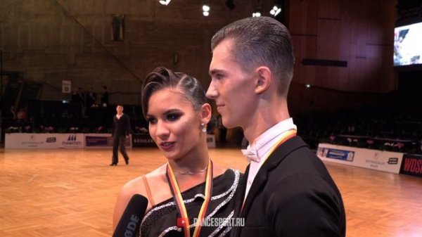 Ivan Reshetnikov - Elizaveta Kharinova RUS | Interview | German Open Championships 2019