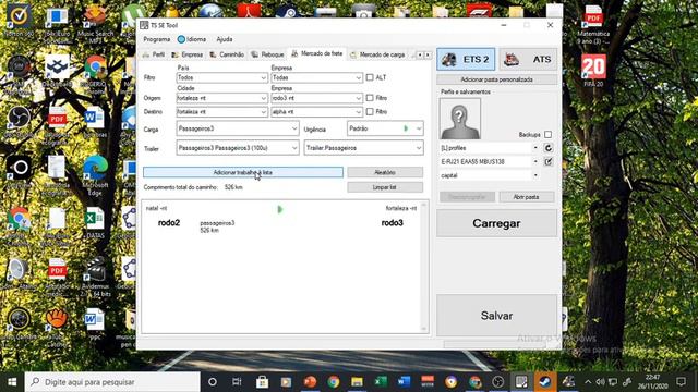 TS SE TOOL - programação de origem e destino mod bus ETS 2 - 1.39 смотреть онлайн