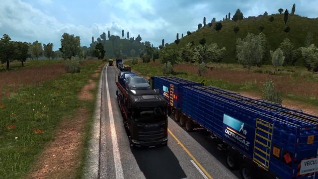 ETS2 | Volvo FH 16 700cv | De: Santa Inês/MA. Para: Imperatriz/MA | Puxando 42 Ton de Gás смотреть онлайн