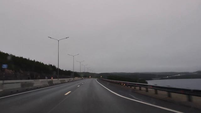 Мурманск, дорога до аэропорта... смотреть онлайн