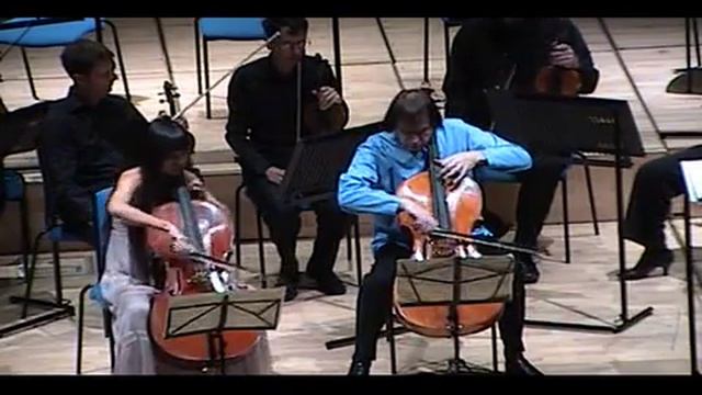 Vivaldi Concerto for 2 Cellos - 1st Movement смотреть онлайн