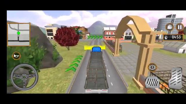 Transport wild And Farm Animals // Offroad Cargo Truck Simulator Game смотреть онлайн