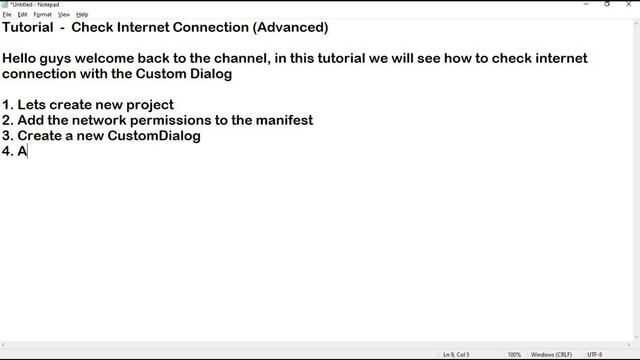 Android Check Internet Connection Advanced Tutorial | code stance смотреть онлайн