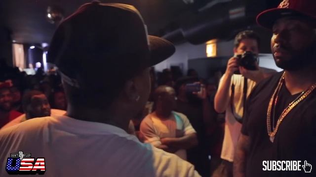 DNA & K-SHINE VS HITMAN HOLLA & AYE VERB | Don't Flop Rap Battle смотреть онлайн