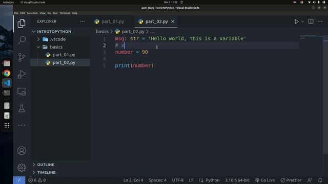 Variables in Python | Python Datatypes| Python Tutorial - Python Full Course 2023 смотреть онлайн