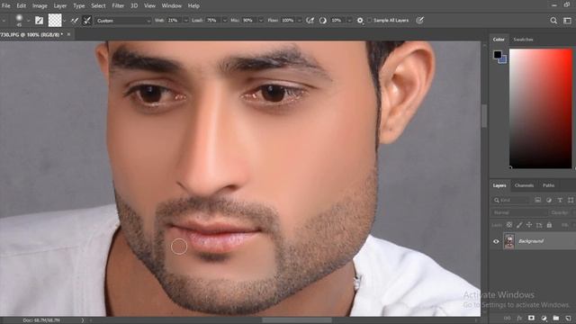 Advance Photo Editing Skin Retouching in Photoshop Dodge Burn in Photoshop SAAD BBC STUDIO смотреть онлайн