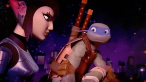 Патомушка черепашки ниндзя клип Лео и Карай