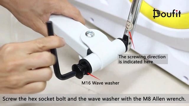 Doufit EM-02 Elliptical Machine Assembly Video смотреть онлайн