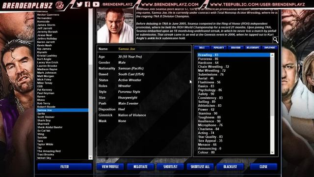 NEW SERIES! 2009 WWE Total Extreme Wrestling! (Roster Set Up) смотреть онлайн