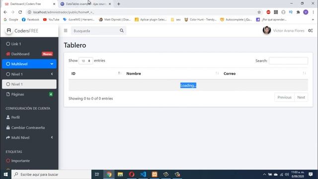 03 - Cómo trabajar con Datatable y ajax смотреть онлайн