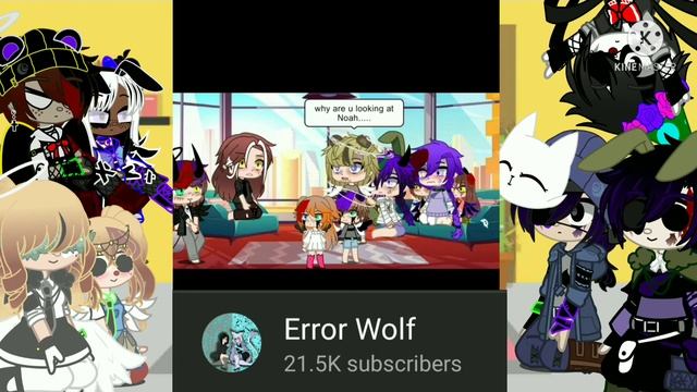 ||Aftons react to Error Wolf|| смотреть онлайн