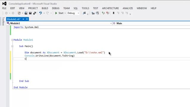 Visual Basic .Net Read XML File смотреть онлайн