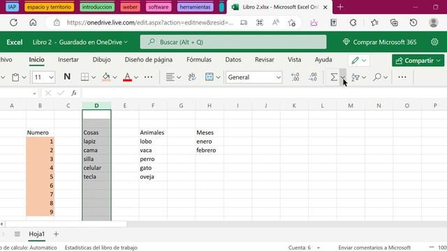 funciones de celda y filtrado de office 365 Excel смотреть онлайн