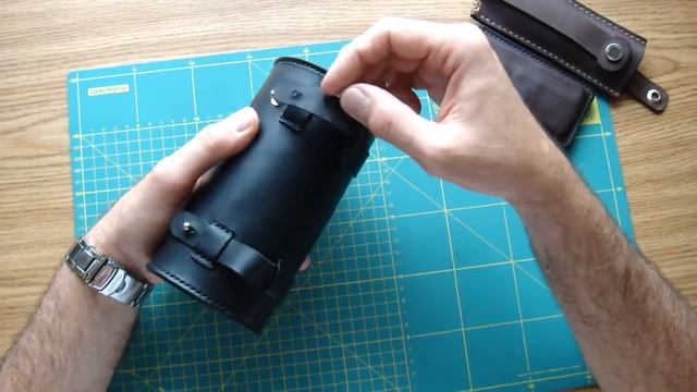 Велосипедная сумочка под седло из натуральной кожи своими руками смотреть онлайн