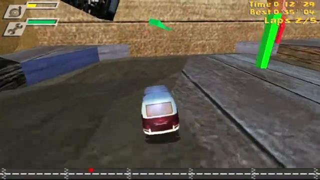 Toy Racer (Dreamcast) - Training Walkthrough (60fps) смотреть онлайн