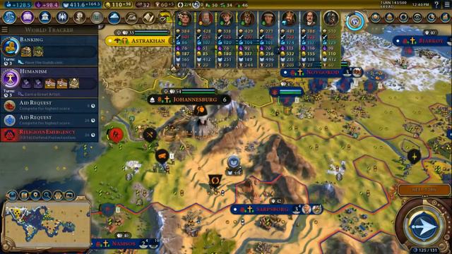 Civilization 6 Deity Norway Episode 3 смотреть онлайн