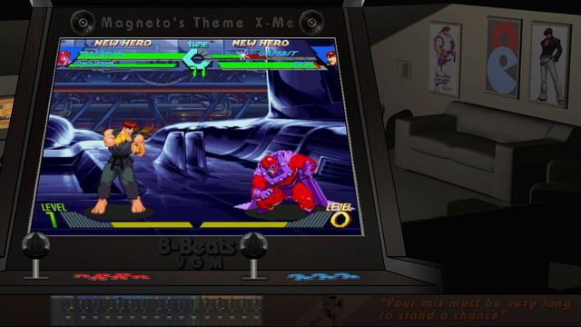 X-Men vs Street Fighter [OST] - Magneto's Theme (Reconstructed) [8-BeatsVGM] смотреть онлайн