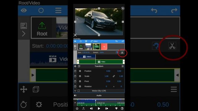 CUT & SETTING LAYER TIMELINE | Node Video Editor смотреть онлайн
