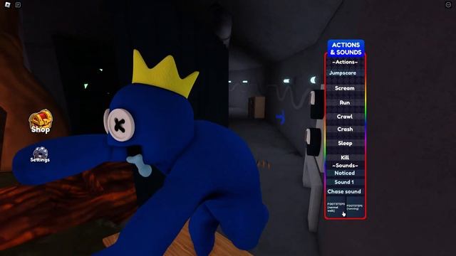 Roblox | PLAYING AS BLUE IN THE NEW UPDATE IN "PROJECT : RAINBOW FRIENDS RP"?! смотреть онлайн