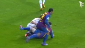 ДРАКИ В ЭЛЬ КЛАСИКО - БАРСЕЛОНА ПРОТИВ РЕАЛ