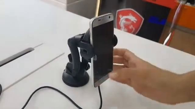Продвинутый автодержатель Caibo с функцией беспроводной зарядки смотреть онлайн