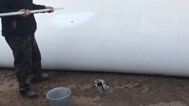 Хранение кукурузы с влажностью до19% в пластиковых рукавах. смотреть онлайн