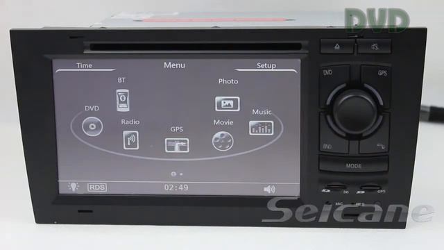 The way to install and use 1997 2004 Audi A6 Radio with bluetooth dvd смотреть онлайн