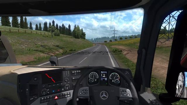 Mercedes Benz New Actros GigaSpace | Babu Truck World | Euro Truck Simulator 2 | G920 Gameplay смотреть онлайн
