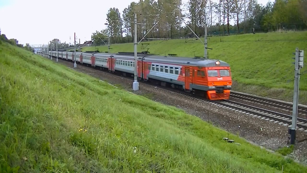 РЖД ЭТ2М-074 Москва-Ленинградская - Клин смотреть онлайн