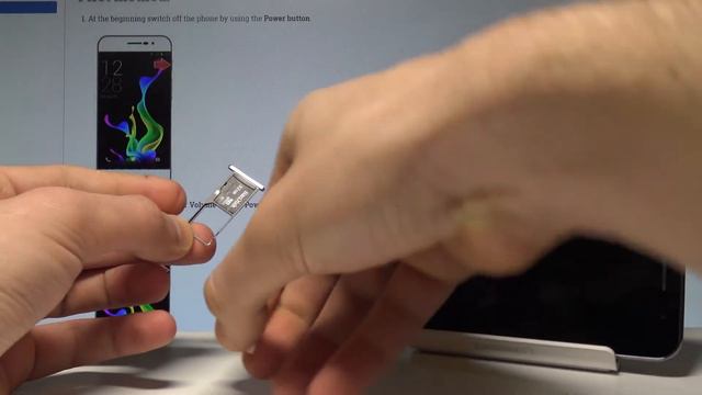 How To Insert Micro SIM And SD Card In CoolPAD Porto |HardReset.Info